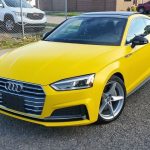 Yellow Audi