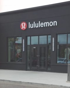 Retail Graphics for Lululemon.